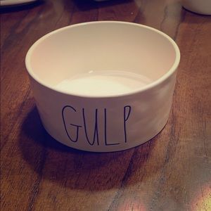 Rae Dunn Gulp Dog Bowl
